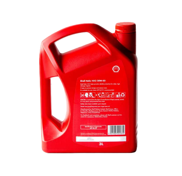 Shell Helix HX3 (20W-50)-3L
