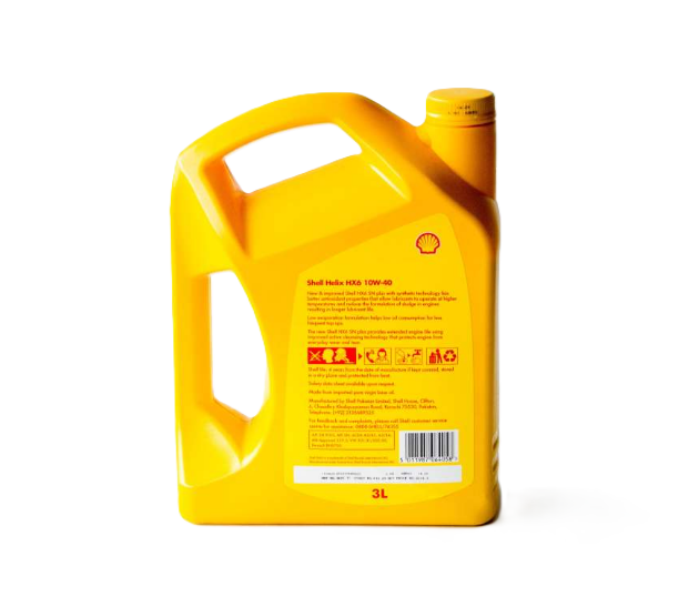 Shell Helix HX6 (10W-40)-3L