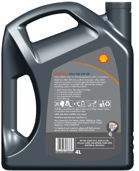 Shell Helix Ultra (5W-20)-4L