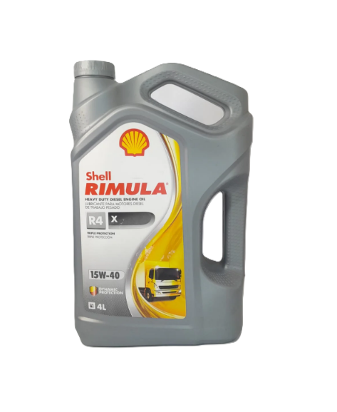 Shell Rimula R4X (15W-40)-4L – Lube Max