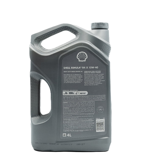 Shell Pack 4l Shell Rimula R4X (15W-40)-4L – Lube Max
