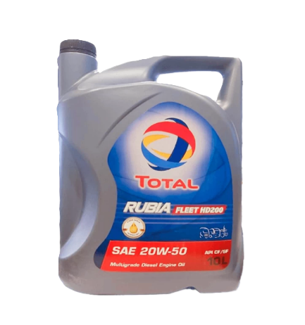 Total Rubia Fleet HD 200 (20W-50)-10L
