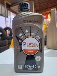 ٹوٹل کوارٹز 5000 20W-50 1 لیٹر - پریمیم منرل انجن آئل